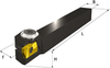 Type J Axial Tool Holder with High Pressure Coolant - WPJ with High Pressure Coolant - WhizCut of Sweden AB