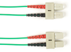 7m (23.0ft) SCSC GN OM4 MM Fiber Patch Cable INDR Zip OFNR - FOCMRM4-007M-SCSC-GN - Black Box