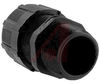 Connector, Strain Relief; 0.5 in. to 0.750 in.; Straight; Nylon; Black; UL 94V2 - 70093062 - Allied Electronics, Inc.