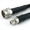 N Male to SMA Male Cable LMR-400 Coax in 24 Inch with Times Microwave Connectors and RoHS Compliant - FMC0102400LF-24 - Fairview Microwave Inc.