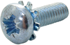 Pan Head Pozidriv Screw, Steel, M4,pk100; Thread Size Metric Tr Fastenings - 27AC4172 - Newark, An Avnet Company