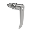 Quarter-Turn Cam Latch, 8 mm Hex Tool Access, L-Handle, Without Cam, Sealed, Zinc Alloy, Chrome Plated, Bright - E5-9A-1012-UU3 - Southco