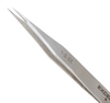 Excelta One Star Utility Tweezers 1-S-SE - Stainless Steel Straight Very Fine Point Tip - 4 1/2 in Length - EXCELTA 1-S-SE - R. S. Hughes Company, Inc.