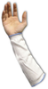 PIP 20-D12 White Dyneema Cut-Resistant Arm Sleeve - 1 Ply - 12 in Length - 616314-37191 - 616314-37191 - R. S. Hughes Company, Inc.