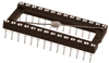 Dip Socket, 28 Position, Through Hole; No. Of Contacts Mill Max - 87K7529 - Newark, An Avnet Company