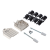 D-Sub, D-Shaped Connector Backshells, Hoods - 8655MH0902BLF-ND - DigiKey
