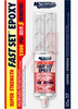 Epoxy; Fast Set; Super Strength; 2 part; 1 oz dual syringe -- 70125811