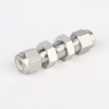 774L Stainless Steel UHP Fittings Butt Weld Bulkhead Union For High Flow Special Gas Fluid - Image
