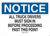 Admittance Sign - 95321 - Brady Corporation