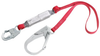 Protecta PRO Pack Red Shock-Absorbing Lanyard - 6 ft Length - 840779-01137 - 840779-01137 - R. S. Hughes Company, Inc.