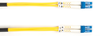 5m (16.4ft) LCLC YL OS2 SM Fiber Patch Cable INDR Zip OFNR - FOSM-005M-LCLC - Black Box