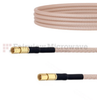 SSMC Plug to SSMC Plug Cable RG316-DS Coax in 12 Inch - FMCA1495-12 - Fairview Microwave Inc.