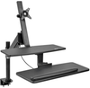 WorkWise Standing Desk-Clamp Workstation, Single-Monitor -- WWSS1327CP