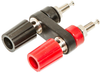 Double Binding Post, 4Mm Banana Plug/blk; Product Range Mueller Electric - 03AC6685 - Newark, An Avnet Company