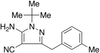 5-Amino-1-tert-butyl-3-(3-methylbenzyl)-4-cyanopyrazole - 6407 - Medical Isotopes, Inc.
