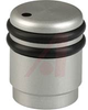 Knob;Dia 0.5in;Shaft Sz 0.25in;Panel;Dot on Top;Clear Gloss;Aluminum;6-32 - 70126077 - Allied Electronics, Inc.
