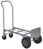 Akro-Mils 600 lb Silver Powder Coated General Purpose Hand Truck - Flow Back Handle - 19 5/8 in Width - 46 in Height - 8 in Semi-Pneumatic wheels - RDT4008SP - RDT4008SP - R. S. Hughes Company, Inc.