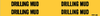 Brady B-946 Black on Yellow Vinyl Self-Adhesive Pipe Marker - 2 1/4 in Height - 2 in Character Height - 14 in Length - Printed Msg = SHALE GAS - 131052 - 754473-81158 - R. S. Hughes Company, Inc.