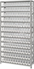 Open Shelving, 13Shelves, 144Bins, Clear; Shelving Unit Type Quantum Storage - 42AC8735 - Newark, An Avnet Company