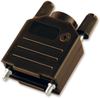 D Sub Backshell, 180 Degde, Abs; Product Range Multicomp Pro - 06X0500 - Newark, An Avnet Company