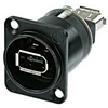 Neutrik NA13946WB Feed Through Fire Wire 6 - Black -- NEUNA13946WB