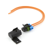 MINI Fuse Holder Assembly 46041, 12 Ga. Orange GXL Wire, 10