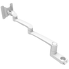 Monitor Mount, Tilt & Swivel, Double Arm, Pole Mount, Aluminum Alloy, White - AV-B30-41D263-76 - Southco