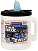 Sellars Toolbox Z400 Blue 200 Shop Towel - Pop-up Dispenser - 55208 - SELLARS 55208 - R. S. Hughes Company, Inc.