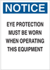 Brady B-302 Polyester Rectangle White Machine & Equipment Sign - 7 in Width x 10 in Height - Laminated - 88209 - 754476-88209 - R. S. Hughes Company, Inc.