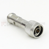 6 dB Fixed Attenuator 75 Ohm N Male (Plug) to 75 Ohm N Female (Jack) Up to 3 GHz Rated to 0.25 Watts, Brass Tri-Metal Body, 1.3 VSWR - SA4N75-06 - Fairview Microwave Inc.