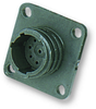 Circular Connector Housing, Cpc Series 2, Receptacle, 9, Pin, Flange Mount, 11-9 Rohs Compliant Amp - Te Connectivity - 06WX0186 - Newark, An Avnet Company