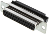D Sub Conn, Rcpt, 25Pos, Db, Idc; D Sub Connector Type Itt Cannon - 52AH3338 - Newark, An Avnet Company