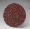 3M Scotch-Brite SL-DR Non-Woven Aluminum Oxide Quick Change Disc - Medium Grade - 4 in Diameter - 33816 - 048011-33816 - R. S. Hughes Company, Inc.