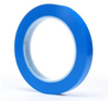3M 471 Blue Marking Tape - 1/4 in Width x 36 yd Length - 5.2 mil Thick - 61192 - 021200-61192 - R. S. Hughes Company, Inc.