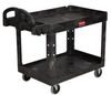 2 - Shelf Heavy Duty Utility/Service Cart -- 8097 - Image