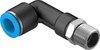 Push-in L-fitting, long - QSLL-3/8-12 - Festo Corporation