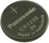 Battery, Lithium, 3V, Coin Cell; Battery Voltage Panasonic Batteries - 15C6530 - Newark, An Avnet Company