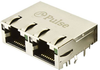 CONN MAGJACK 2PORT 10GBASE-T PCB -- 664-JTL-U1002NL