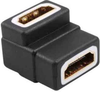 HDMI Female to Female L type Adapter Gold Plate -- VAH-FFL - Image