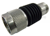 1 dB Fixed Attenuator N Male (Plug) to N Female (Jack) Up to 6 GHz Rated to 5 Watts, Heatsink Body, 1.25 VSWR -- SA6N5WA-01 - Image