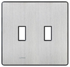 Standard Wall Plate - FW-2-SS - Lutron Electronics Co., Inc.