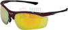 Orange County Choppers OCC402 Safety Glasses with Burgandy -- OCC-11717