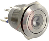 Switch, Illuminated, DOT ILLUMINATION, BLUE, Solder TAG - 70099272 - Allied Electronics, Inc.