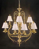 AJC-8378 Large Chandeliers-Candle - 414375 - Capital Lighting, Inc.