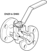 Reduced Bore Ball Valve -- M40Hi ISO - Image