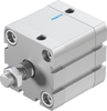 Compact air cylinder - ADN-50-25-A-PPS-A - Festo Corporation