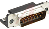 RT ANGL POST D-SUB CONNECT;METAL PLUG W/4-40&BDLCK;15 - 70041646 - Allied Electronics, Inc.