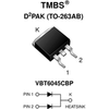 Dual Schottky 4W 45 V Diode and Rectifier - 280-VBT6045CBP-E3/4W - ERSAELECTRONICS PTE. LTD.