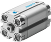 Compact air cylinder - AEVULQ-20-10-P-A - Festo Corporation