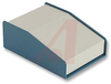 Enclosure; Thick Aluminum; Aluminum; Beige Top and Blue Case; 8.3 + 0.25 in. - 70164995 - Allied Electronics, Inc.